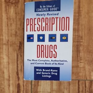 Prescription Drugs Book - Blue Cover